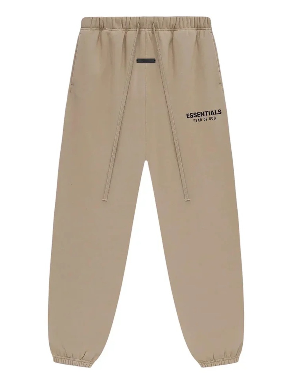 Essentials Fear of God Taupe Drawstring Track Joggers